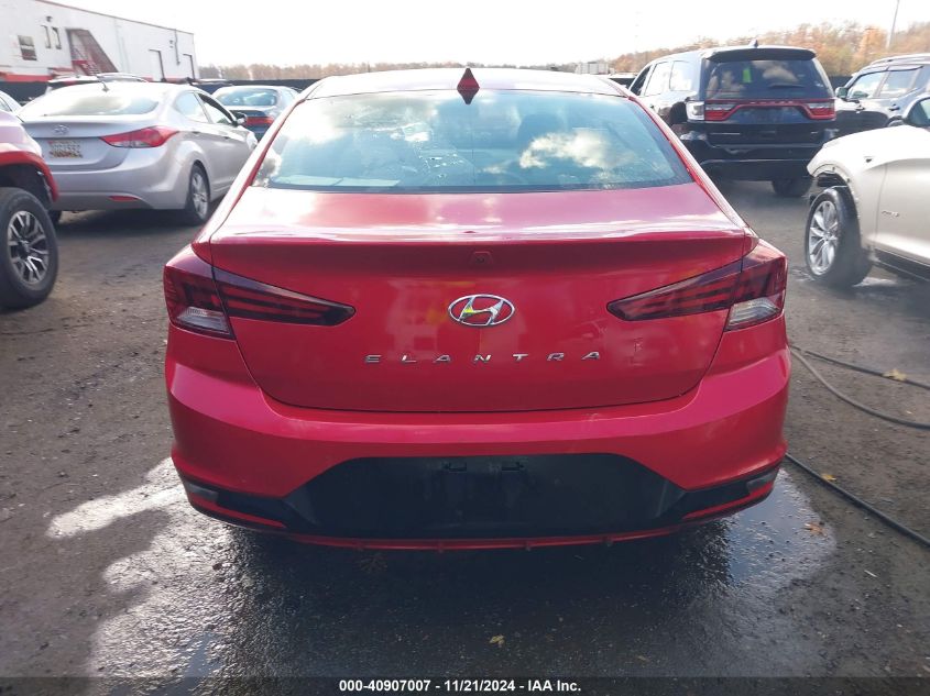 2020 Hyundai Elantra Sel VIN: 5NPD84LF0LH572887 Lot: 40907007