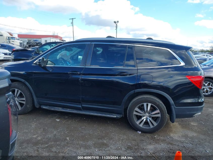 2016 Honda Pilot Ex-L VIN: 5FNYF6H5XGB021390 Lot: 40907010