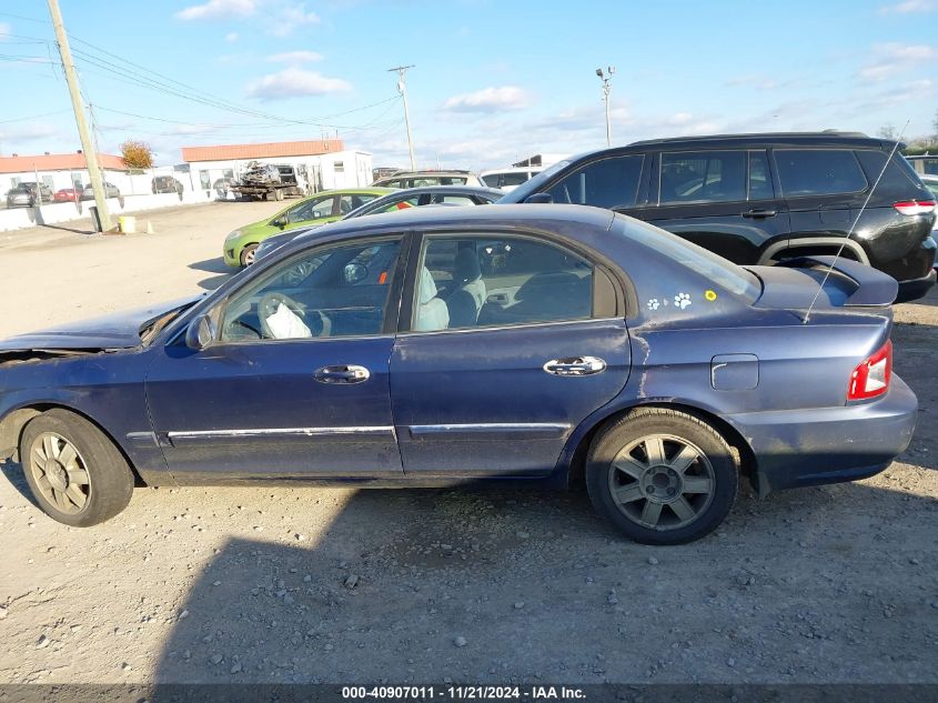 2003 Kia Optima Lx V6/Se V6 VIN: KNAGD128435195648 Lot: 40907011