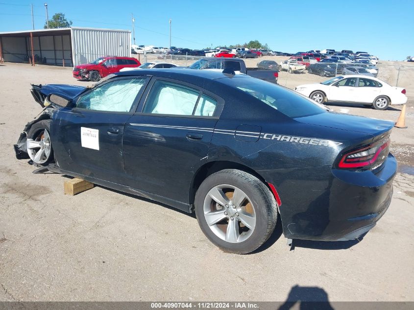 2015 Dodge Charger Sxt VIN: 2C3CDXHG7FH794726 Lot: 40907044