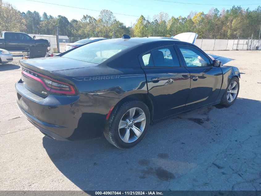 2015 Dodge Charger Sxt VIN: 2C3CDXHG7FH794726 Lot: 40907044