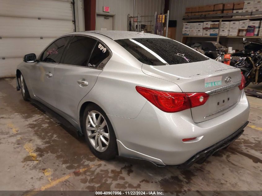 VIN JN1BV7AR6FM423735 2015 INFINITI Q50 no.3