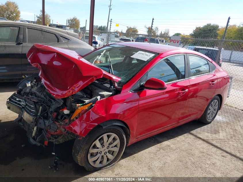 2020 Hyundai Accent Se VIN: 3KPC24A66LE099095 Lot: 40907061