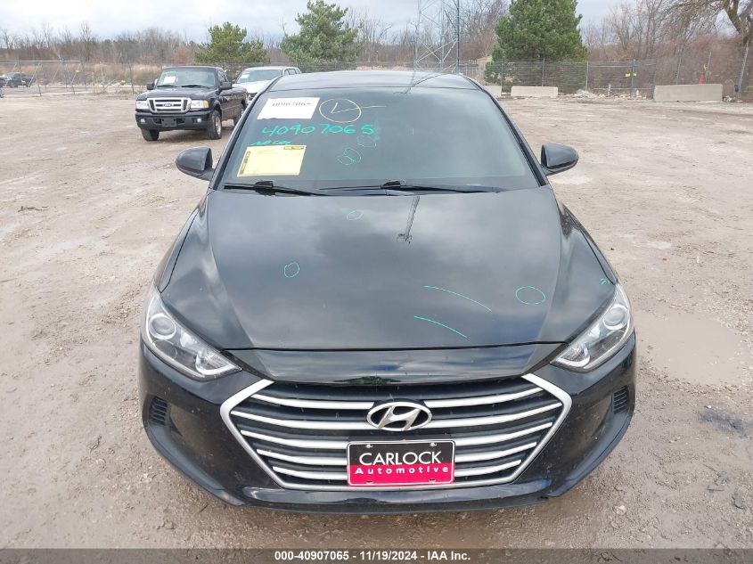 2018 Hyundai Elantra Sel VIN: 5NPD84LF9JH340575 Lot: 40907065