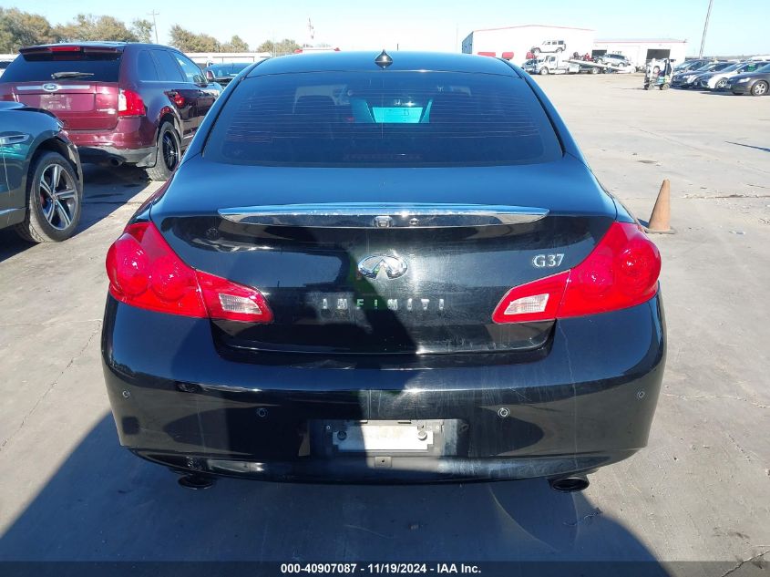 2013 Infiniti G37 Journey VIN: JN1CV6AP3DM722710 Lot: 40907087