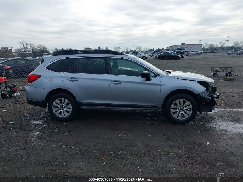 2017 Subaru Outback 2.5I VIN: 4S4BSAAC6H3391257 Lot: 40907096