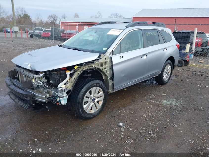 VIN 4S4BSAAC6H3391257 2017 Subaru Outback, 2.5I no.2