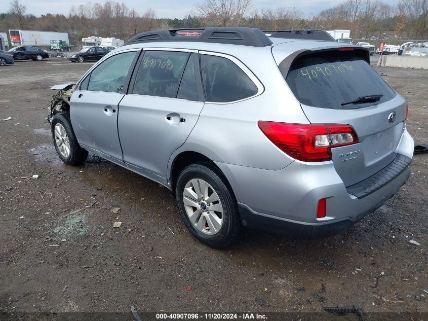 2017 Subaru Outback 2.5I VIN: 4S4BSAAC6H3391257 Lot: 40907096