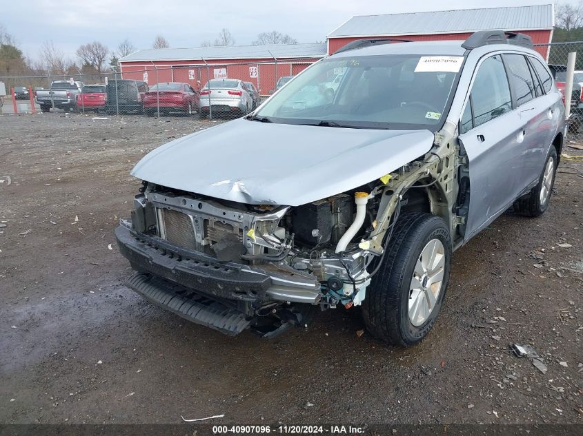 2017 Subaru Outback 2.5I VIN: 4S4BSAAC6H3391257 Lot: 40907096