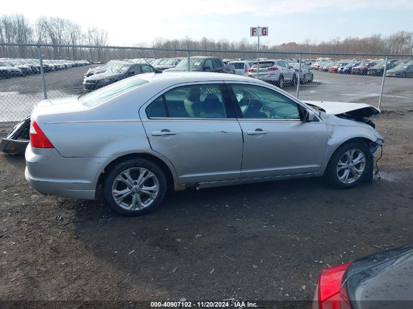 2012 Ford Fusion Se VIN: 3FAHP0HG1CR119783 Lot: 40907102