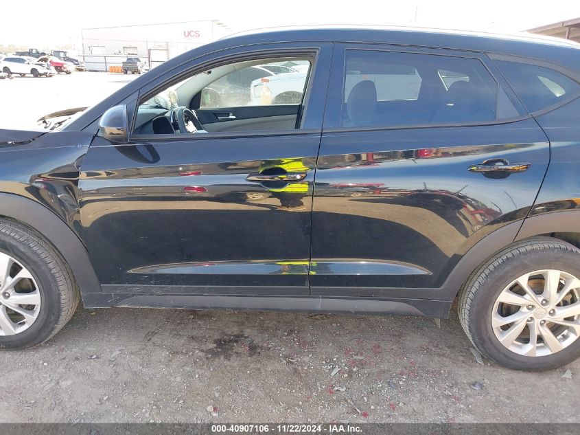 2020 Hyundai Tucson Value VIN: KM8J33A42LU142017 Lot: 40907106