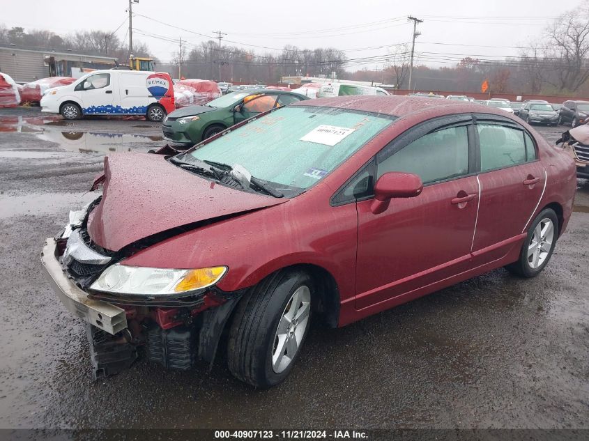 2009 Honda Civic Lx-S VIN: 19XFA166X9E018647 Lot: 40907123