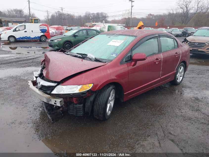 2009 Honda Civic Lx-S VIN: 19XFA166X9E018647 Lot: 40907123