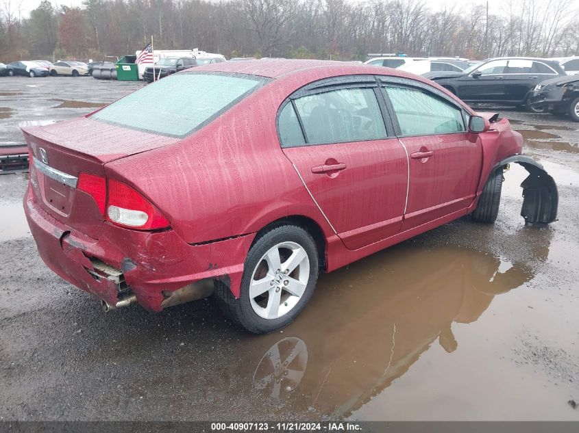 2009 Honda Civic Lx-S VIN: 19XFA166X9E018647 Lot: 40907123