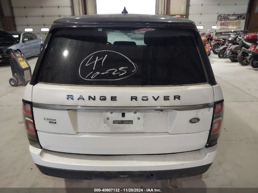 2022 Land Rover Range Rover Westminster VIN: SALGS2RUXNA472226 Lot: 40907132