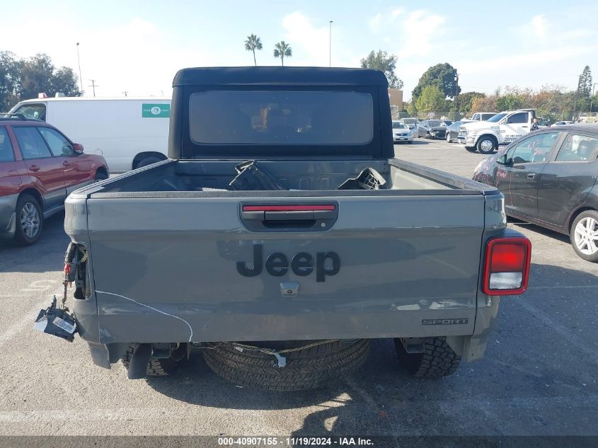 2020 Jeep Gladiator Sport S 4X4 VIN: 1C6HJTAG3LL141376 Lot: 40907155