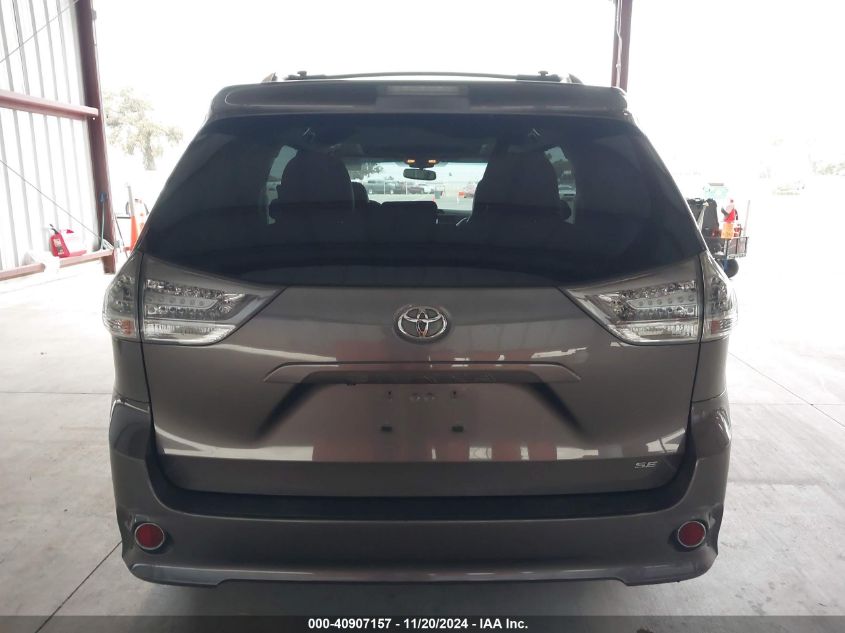 2014 Toyota Sienna Se 8 Passenger VIN: 5TDXK3DC8ES428546 Lot: 40907157