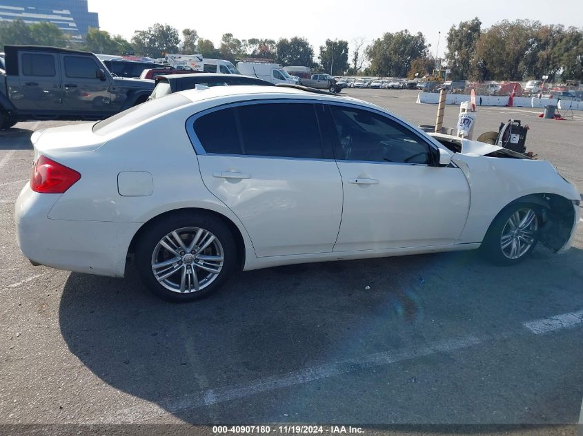 2012 Infiniti G37 Journey VIN: JN1CV6AP0CM934639 Lot: 40907180