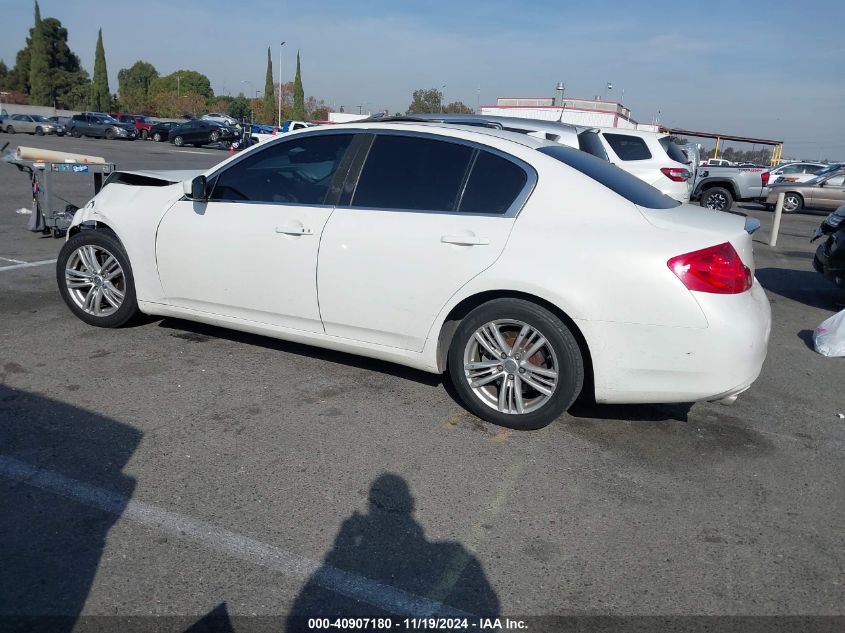 2012 Infiniti G37 Journey VIN: JN1CV6AP0CM934639 Lot: 40907180