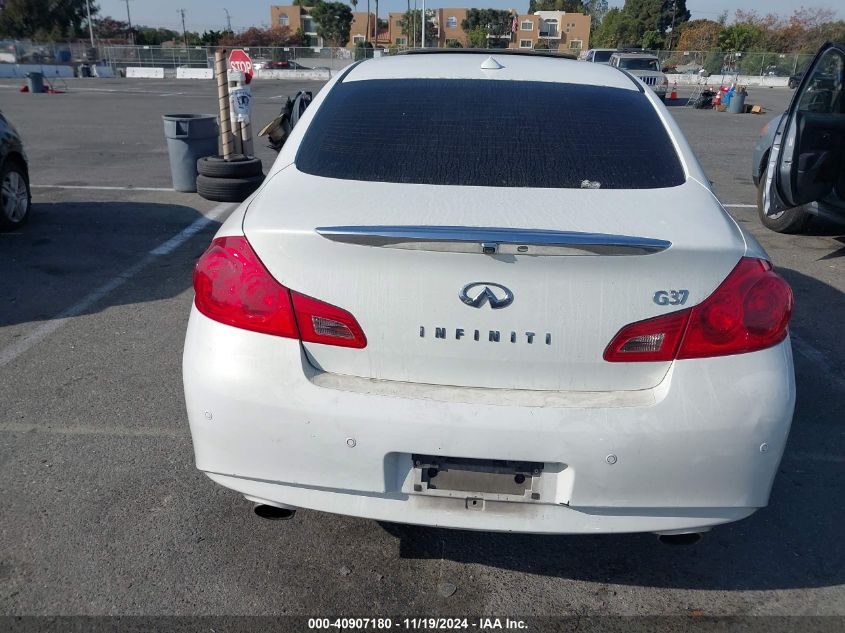 2012 Infiniti G37 Journey VIN: JN1CV6AP0CM934639 Lot: 40907180