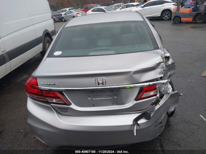 2015 Honda Civic Ex VIN: 19XFB2F87FE028925 Lot: 40907188