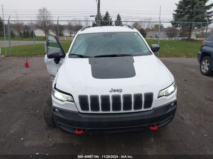 2021 Jeep Cherokee Trailhawk 4X4 VIN: 1C4PJMBXXMD247313 Lot: 40907194