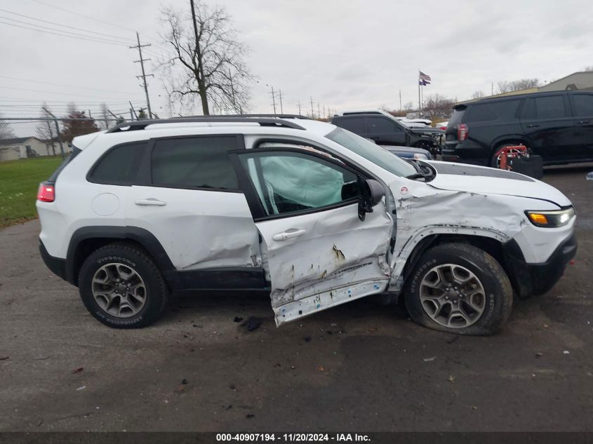 2021 Jeep Cherokee Trailhawk 4X4 VIN: 1C4PJMBXXMD247313 Lot: 40907194