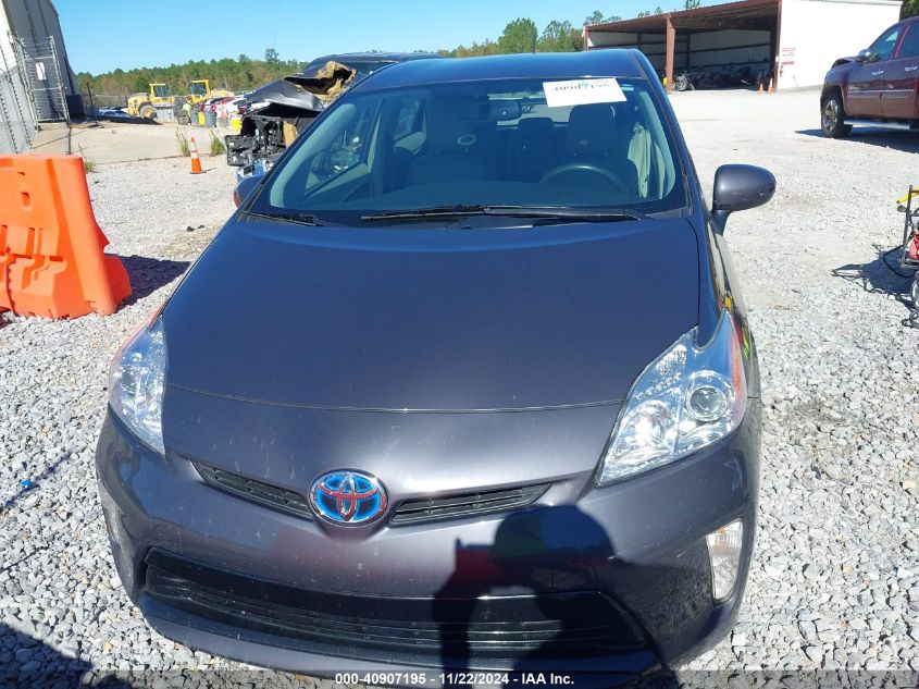 2012 Toyota Prius Two VIN: JTDKN3DUXC1536252 Lot: 40907195