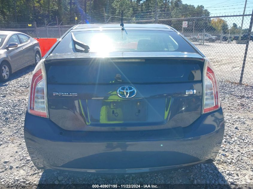 2012 Toyota Prius Two VIN: JTDKN3DUXC1536252 Lot: 40907195