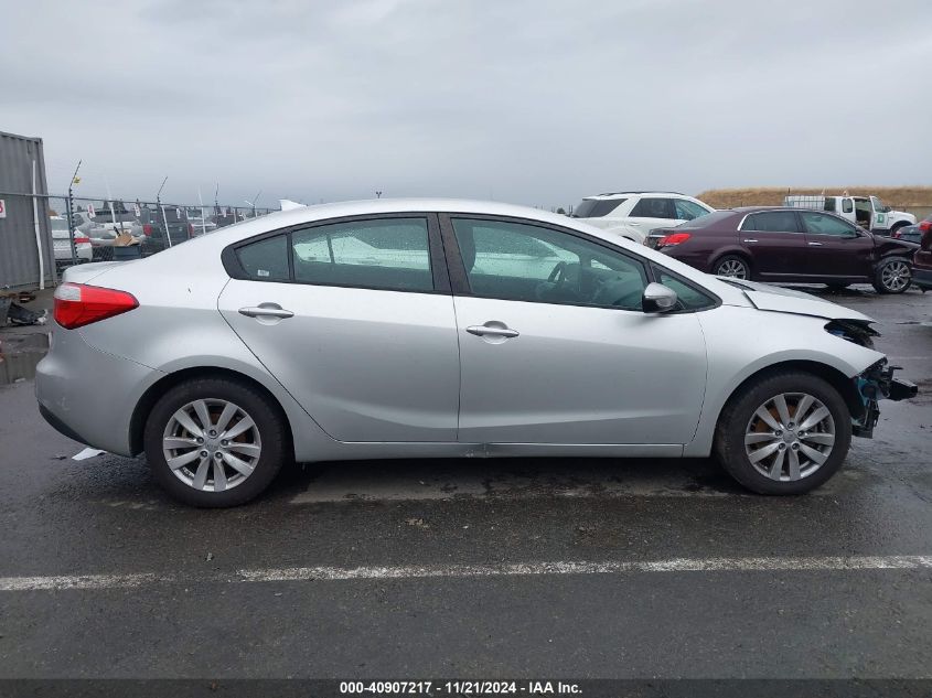 2014 Kia Forte Lx VIN: KNAFX4A68E5161350 Lot: 40907217