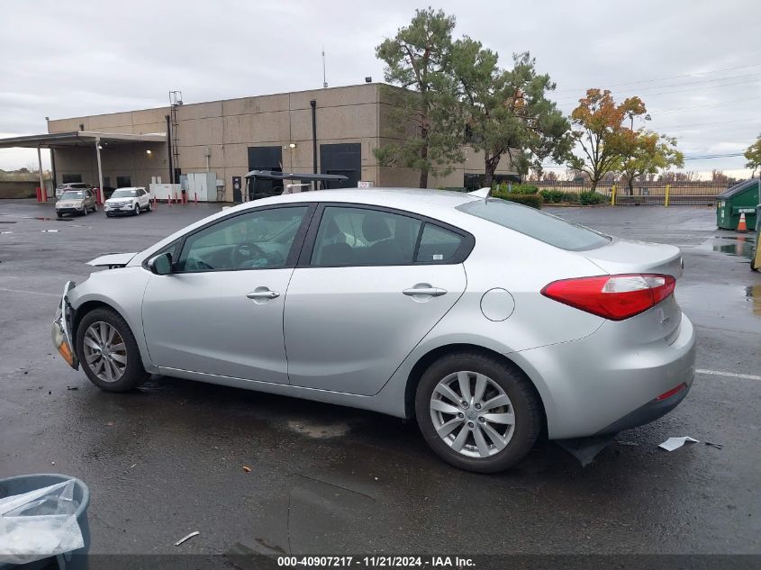 2014 Kia Forte Lx VIN: KNAFX4A68E5161350 Lot: 40907217