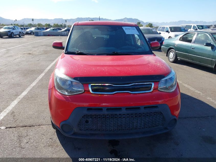 2015 Kia Soul + VIN: KNDJP3A54F7750772 Lot: 40907221