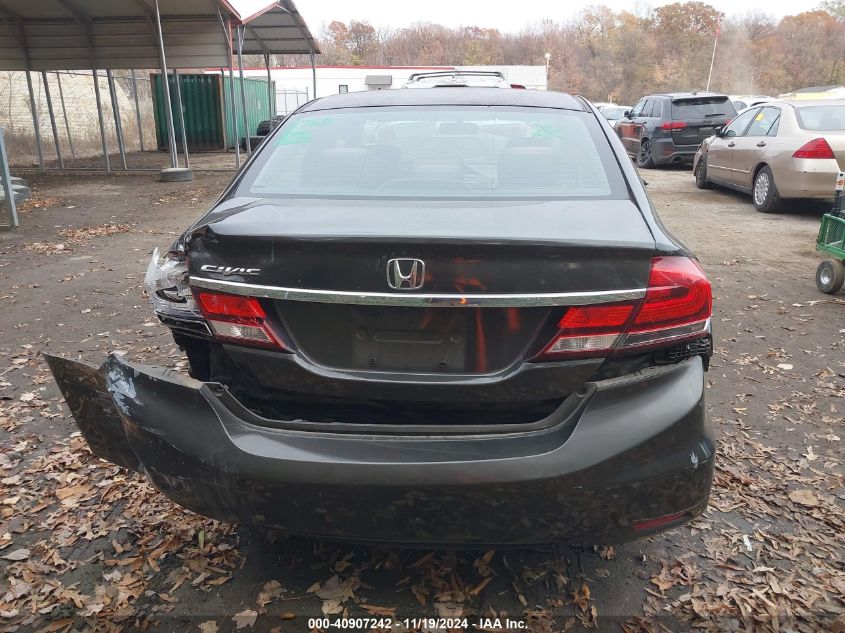 2013 Honda Civic Lx VIN: 2HGFB2F56DH535405 Lot: 40907242