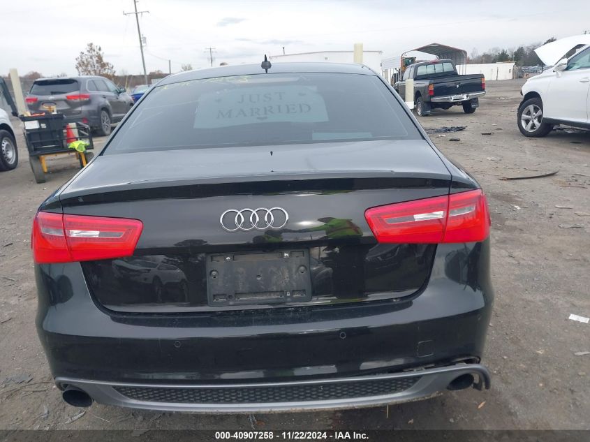 2014 Audi A6 3.0T Premium Plus VIN: WAUHGAFCXEN090402 Lot: 40907258