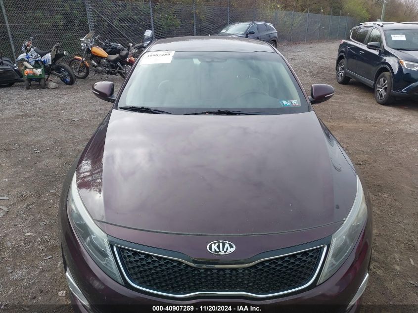 2014 Kia Optima Lx VIN: 5XXGM4A72EG289264 Lot: 40907259