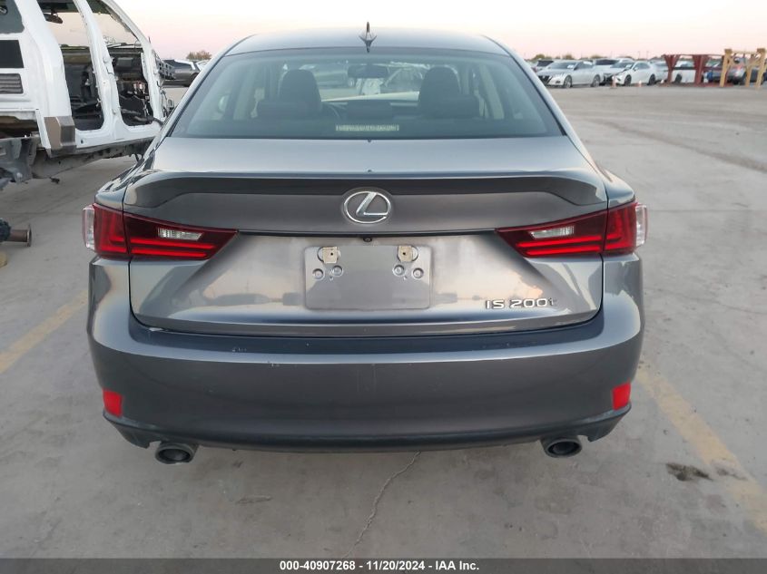 2016 Lexus Is 200T VIN: JTHBA1D24G5001252 Lot: 40907268