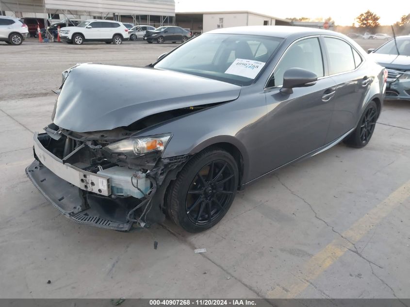 2016 Lexus Is 200T VIN: JTHBA1D24G5001252 Lot: 40907268