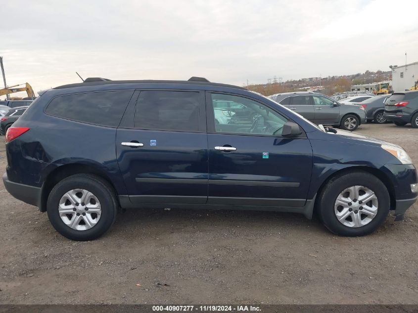 2011 Chevrolet Traverse Ls VIN: 1GNKVFED9BJ197375 Lot: 40907277