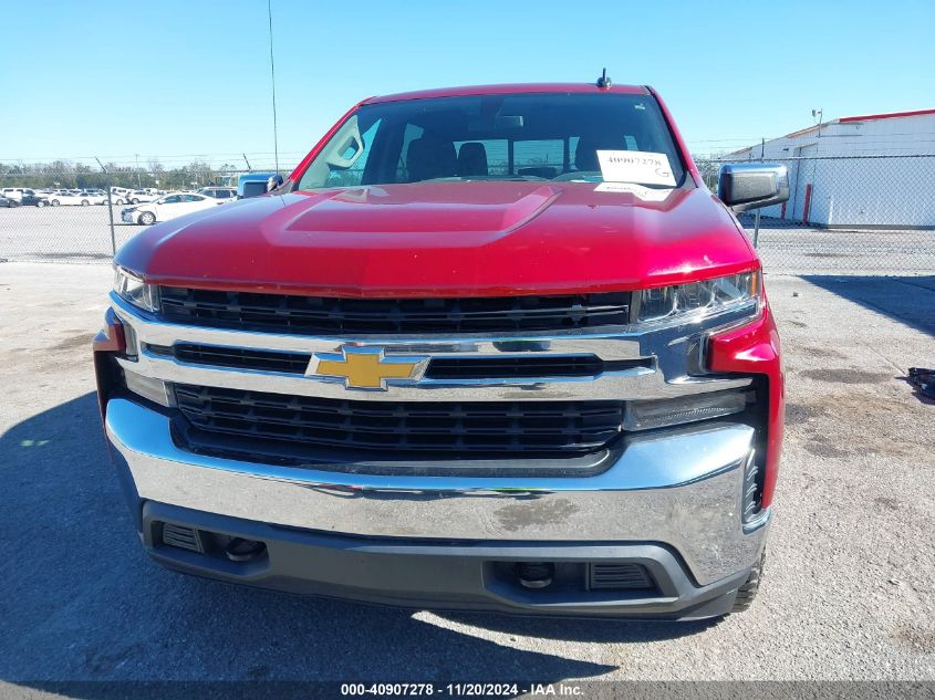 2019 Chevrolet Silverado 1500 Lt VIN: 3GCUYDED4KG199436 Lot: 40907278