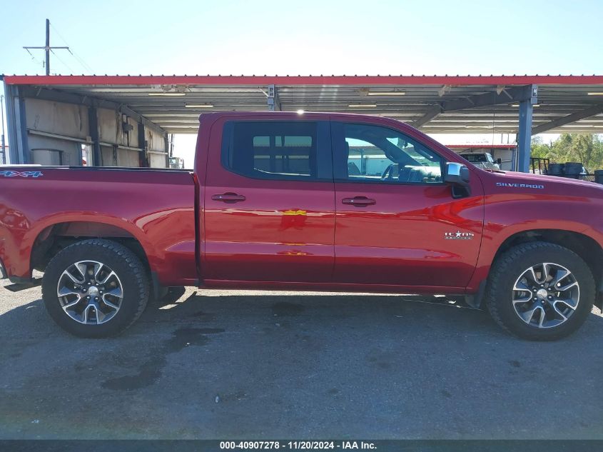 2019 Chevrolet Silverado 1500 Lt VIN: 3GCUYDED4KG199436 Lot: 40907278