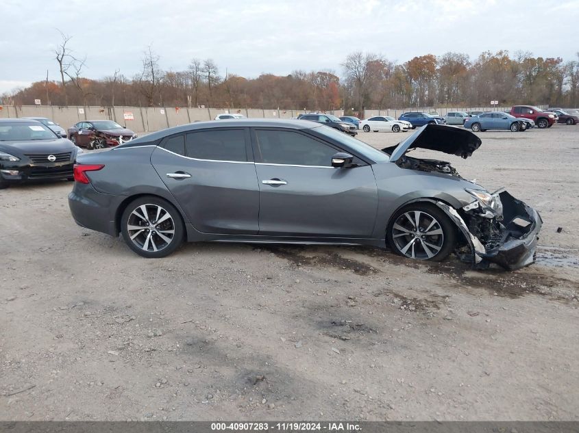 2018 Nissan Maxima 3.5 Sv VIN: 1N4AA6AP1JC365969 Lot: 40907283