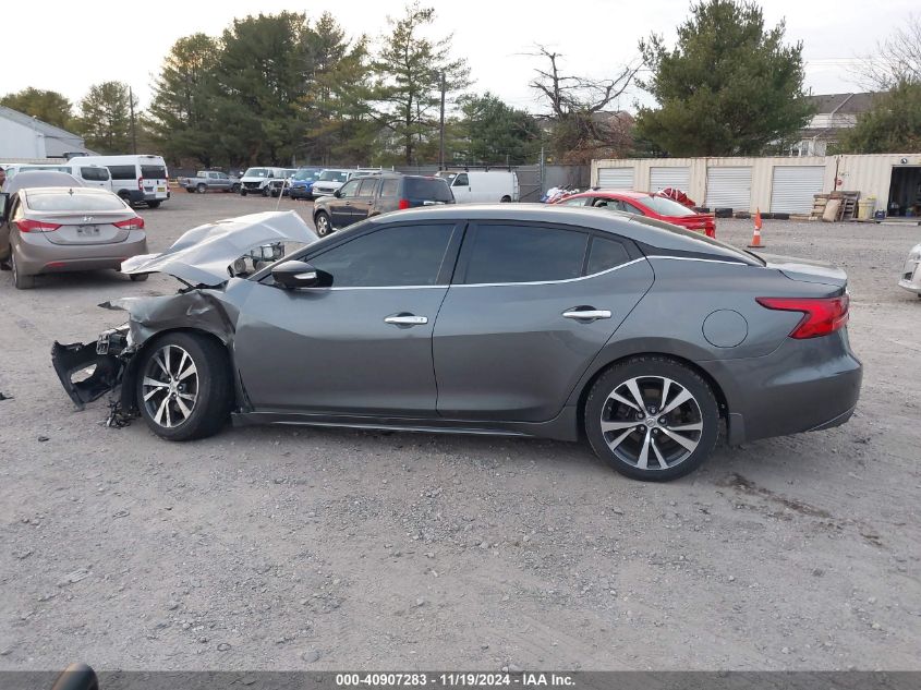 2018 Nissan Maxima 3.5 Sv VIN: 1N4AA6AP1JC365969 Lot: 40907283