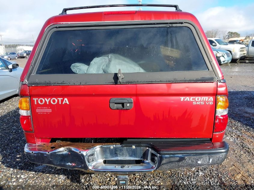 2003 Toyota Tacoma Base V6 VIN: 5TEHN72N93Z241632 Lot: 40907296