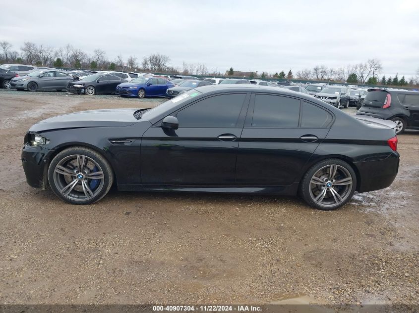 2013 BMW M5 VIN: WBSFV9C51DD095750 Lot: 40907304