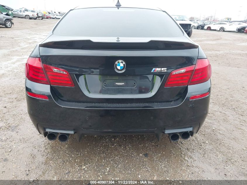 2013 BMW M5 VIN: WBSFV9C51DD095750 Lot: 40907304