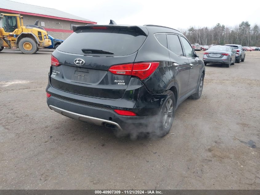 VIN 5XYZUDLB6DG028465 2013 Hyundai Santa Fe, Sport no.4