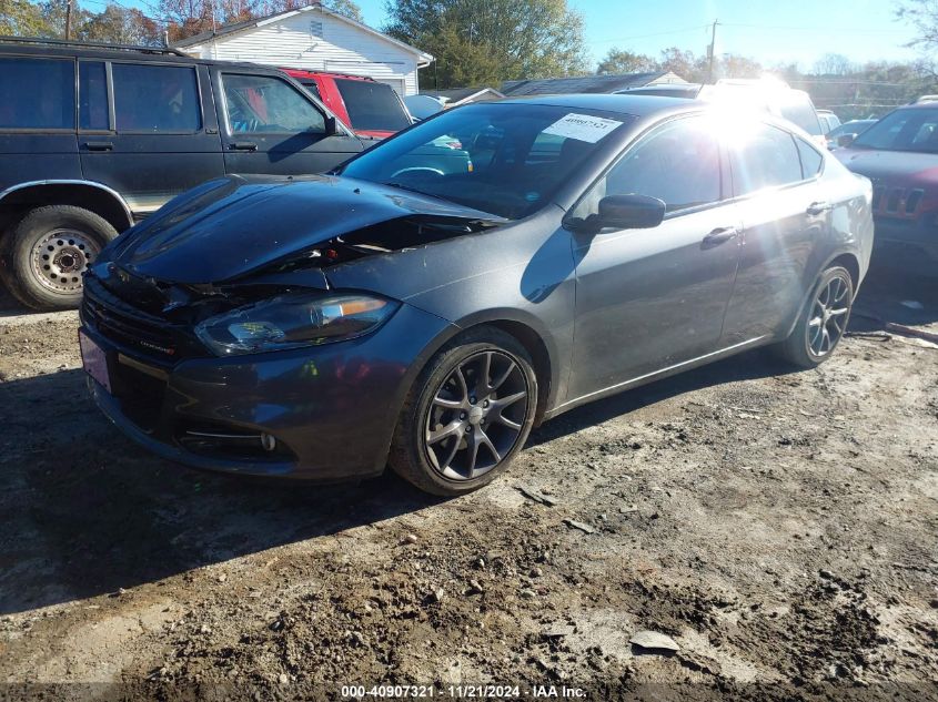 2015 Dodge Dart Sxt VIN: 1C3CDFBB0FD299661 Lot: 40907321