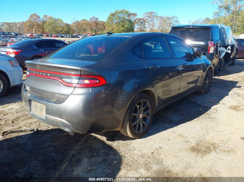 2015 Dodge Dart Sxt VIN: 1C3CDFBB0FD299661 Lot: 40907321