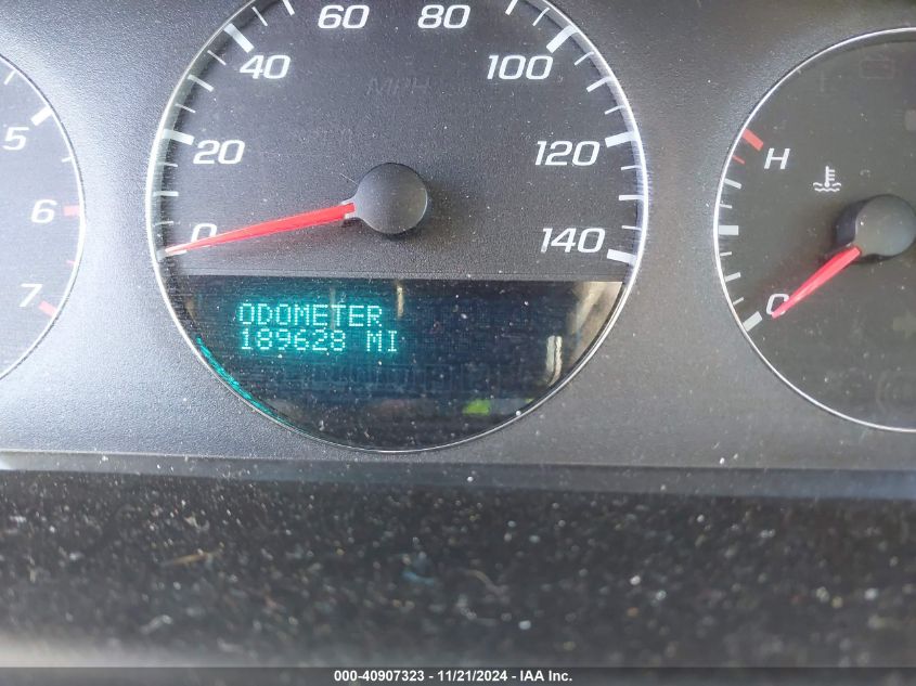 2011 Chevrolet Impala Lt VIN: 2G1WG5EK9B1293815 Lot: 40907323