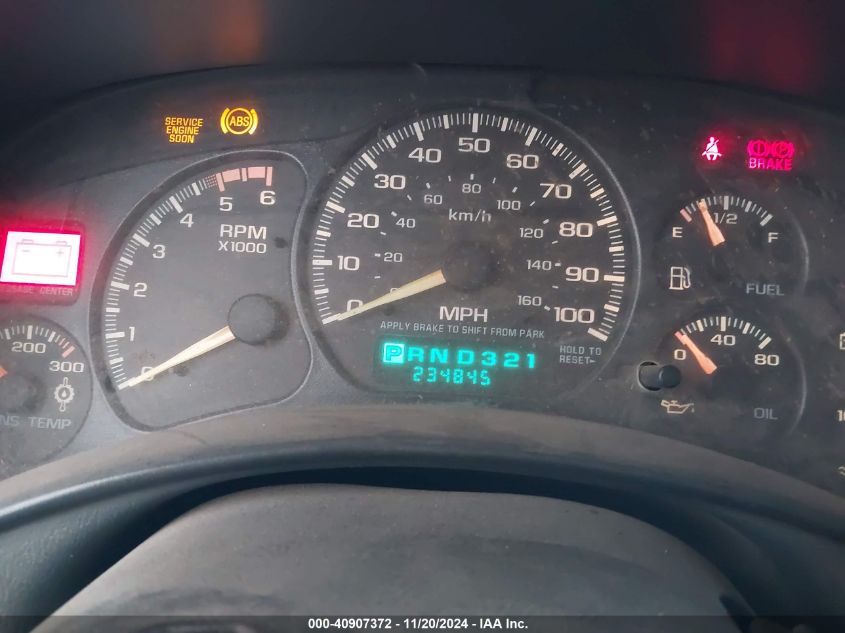 2001 Chevrolet Silverado 2500Hd Ls VIN: 1GCH623G21F120704 Lot: 40907372